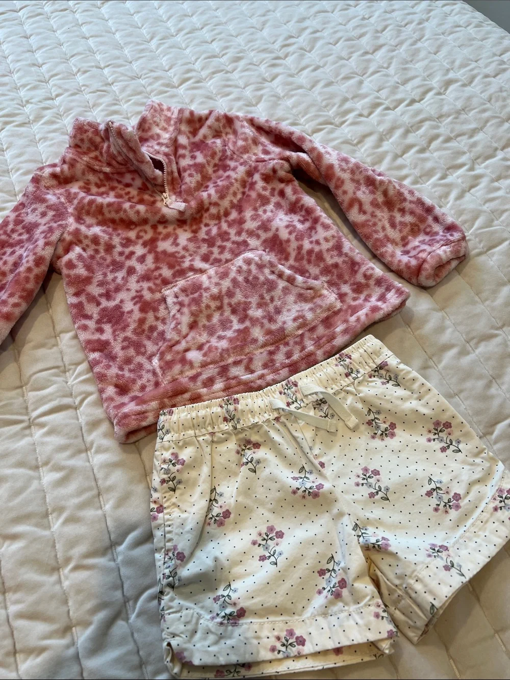 Carters pink fleece